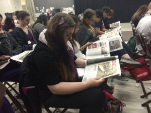 Students learn about Media Literacy at MediaFest 2017